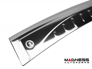 FIAT 500X Rear Bumper Sill Cover - Stainless Steel - Black Chrome Finished